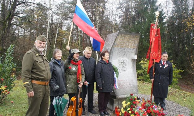 Spominska svečanost ob 71. obletnici smrti Franca Rozmana-Staneta, Lokve pri Črnomlju