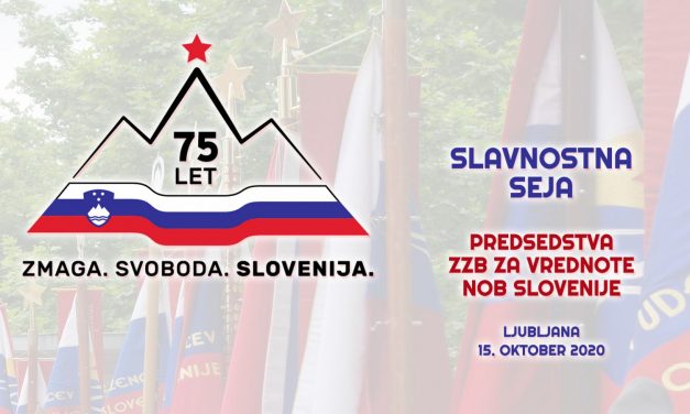 Slavnostna seja predsedstva ZZB ob 75. obletnici zmage in osvoboditve